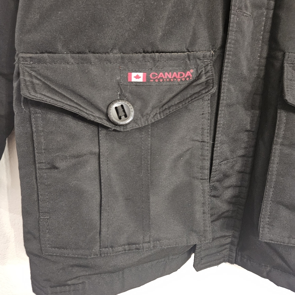 Canada Weather Gear Boys Full-Zip Winter Coat Size Medium 10/12 - Picture 2 of 7